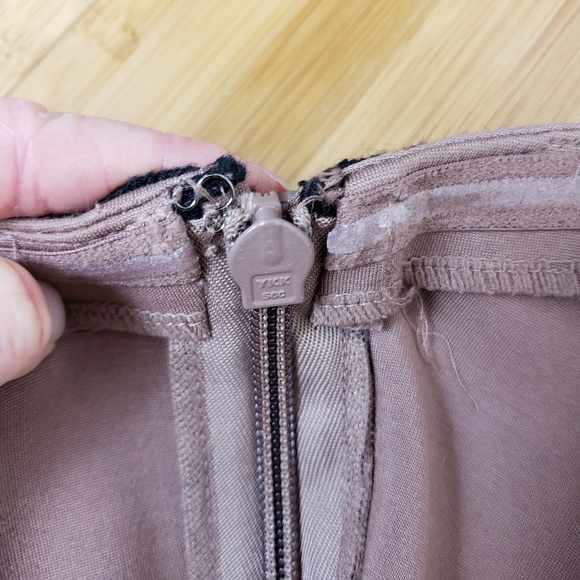 Free People City Lights Mink Strapless Dress NWOT - Picture 7 of 7